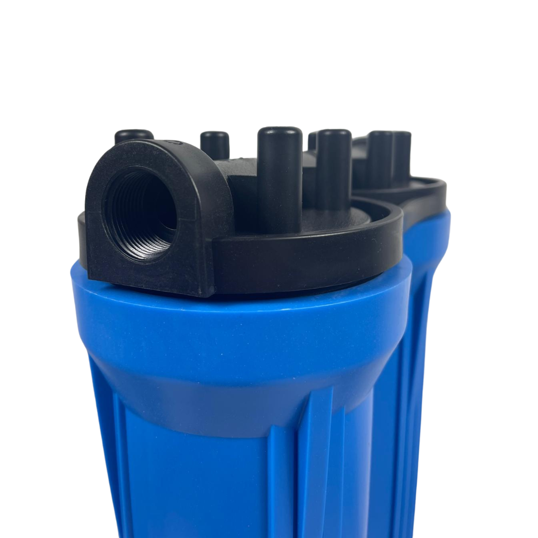 20" 2-Stage Big Blue Water Filter Housing Set