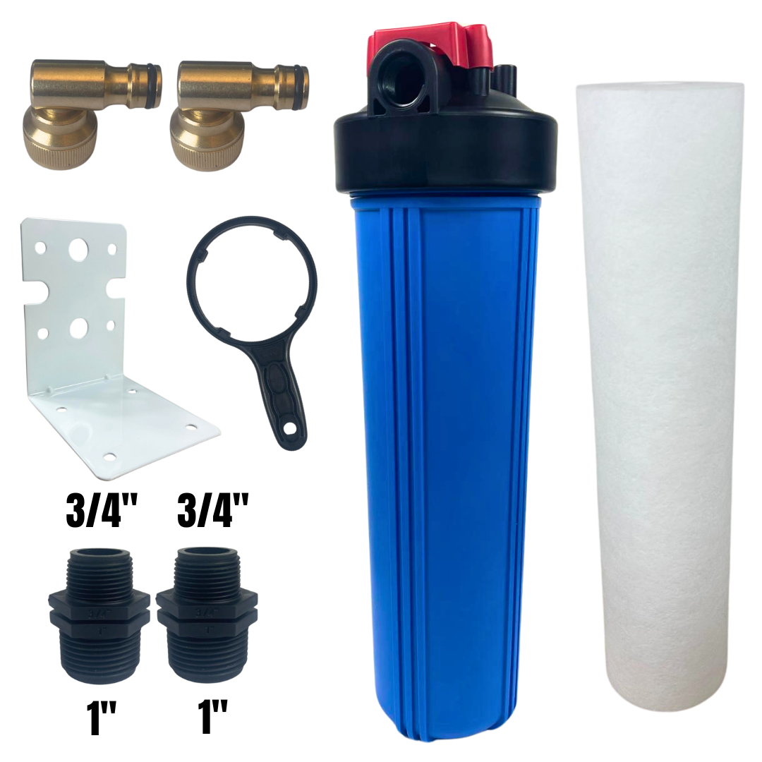 20" Jumbo Big Blue Water Filter Housing Kit