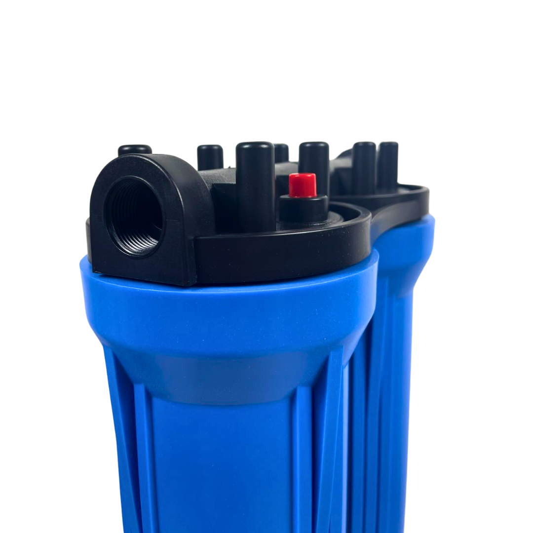 20" 2-Stage Big Blue Water Filter Housing Set