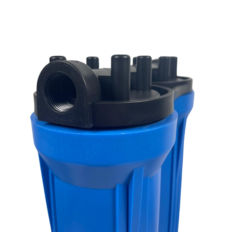 20" 2-Stage Big Blue Water Filter Housing Set