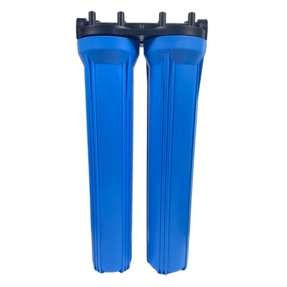 20" 2-Stage Big Blue Water Filter Housing Set