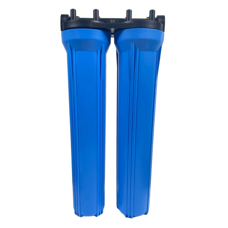 20" 2-Stage Big Blue Water Filter Housing Set