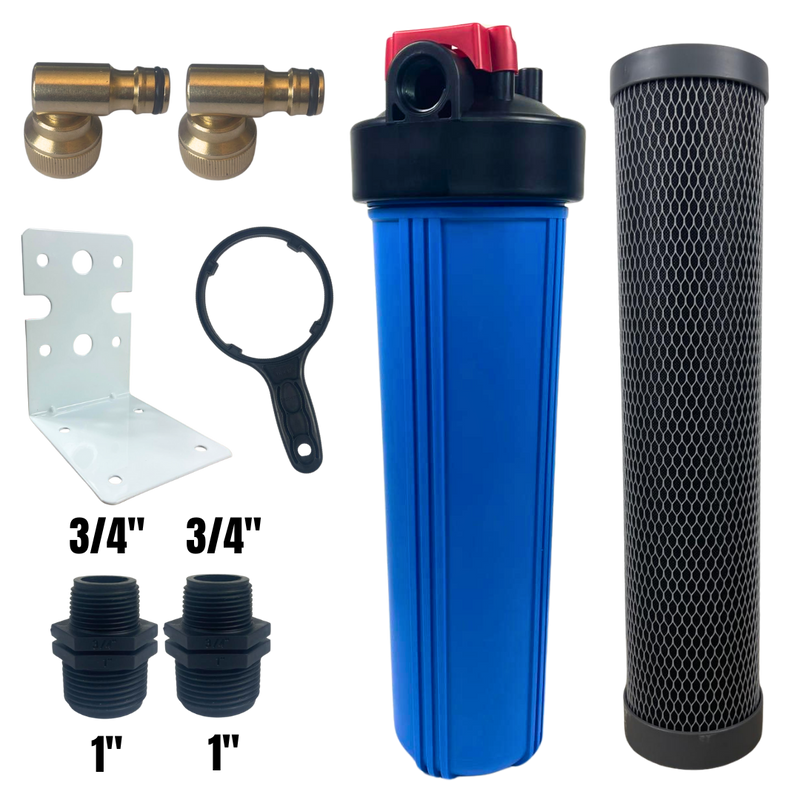 20" Jumbo Big Blue Water Filter Housing Kit